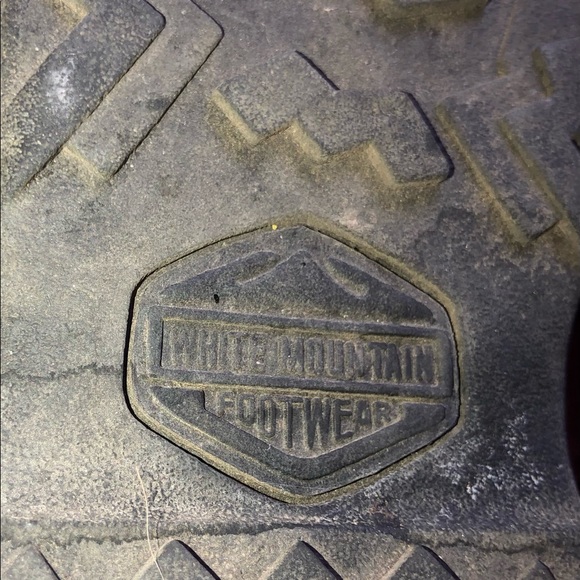 White Mountain Hiking Boots Brown Leather Upper Women's Size 7M Rocky EUC - Picture 8 of 9